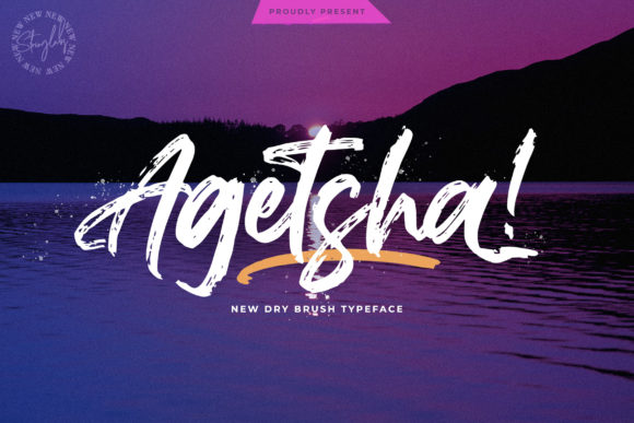 Agethsa: A Beautiful Script Font for Web Design