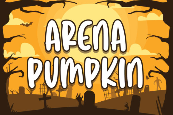 Arena Pumpkin: A Fun Font for Business Branding