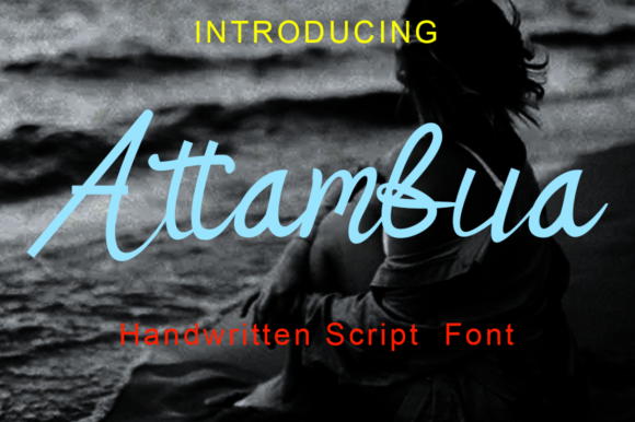 Attambua: Elegant Script Font for Digital Marketing