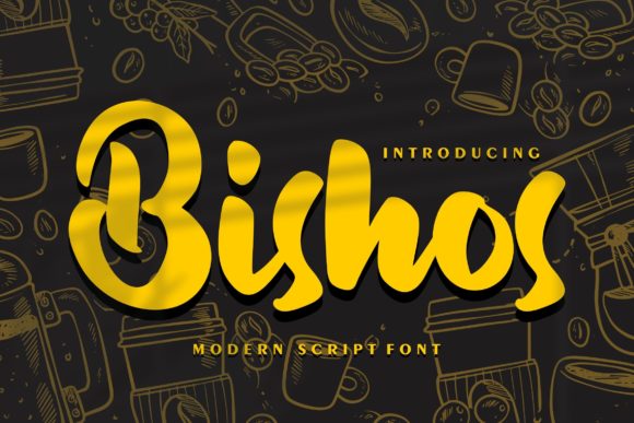Bishos: A Stylish Handwritten Font