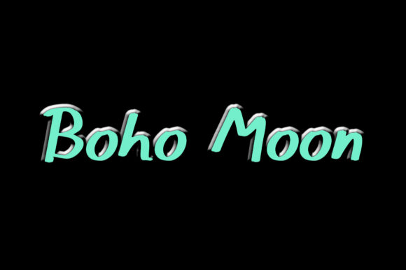 Boho Moon: A Flowing Script for Creative Projects
