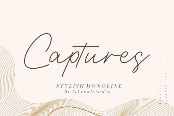 Captures: A Timeless Handwritten Font