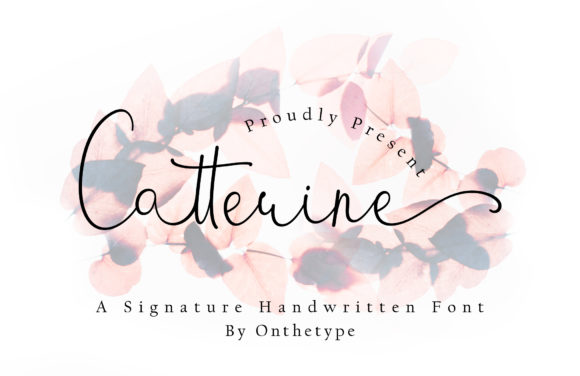 Catterine: A Font for Polished Branding