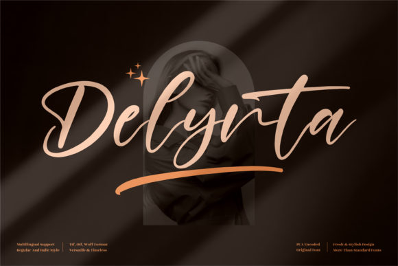 Delynta: A Delicate Script Font