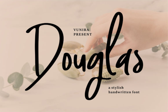 Douglas Font: Timeless Handwritten Style