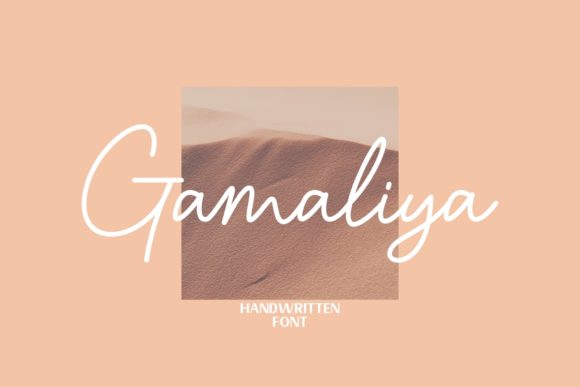 Gamaliya: A Vintage Script Font for Creative Projects