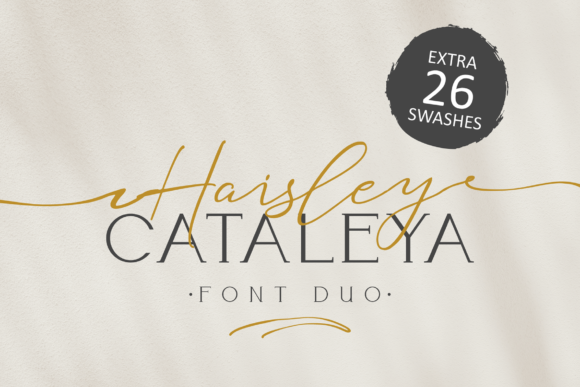 Haisley Cataleya: A Stylish Font for Editorial Design