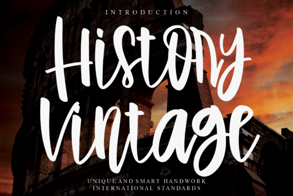History Vintage Font Review