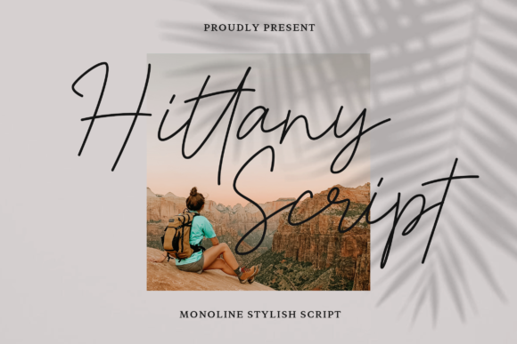 Hittany: A Script Font for Creative Marketing