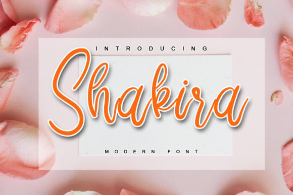 Shakira: A Luxurious Handwritten Font