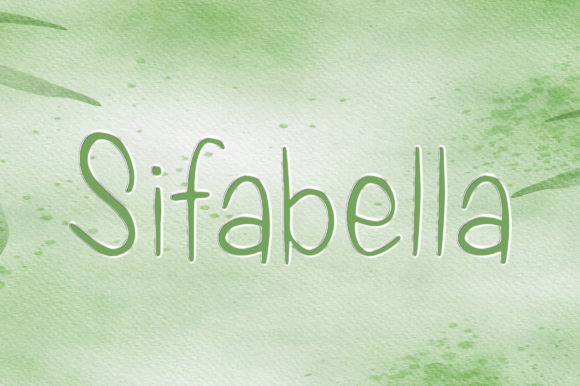 Sifabella: A Handwritten Font for Web Design