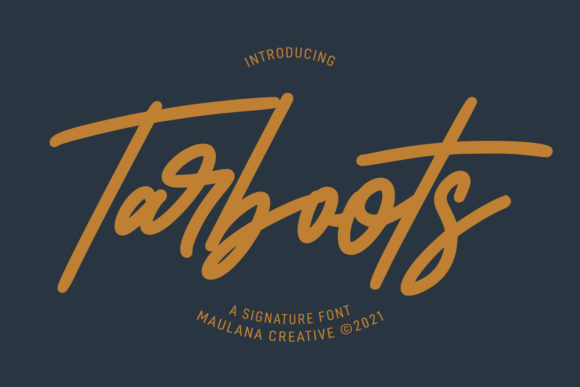 Tarboots: A Font That Elevates Your Brand