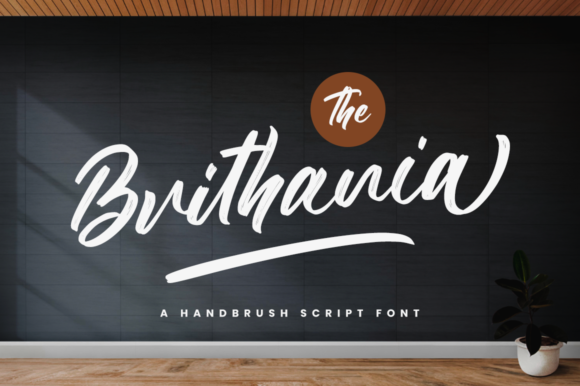 The Brithania: A Delicate Script for Web Design