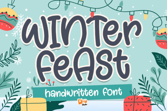 Winter Feast Font for Creative Makers